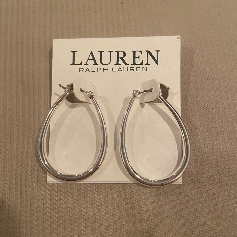 Ralph Lauren silver earrings